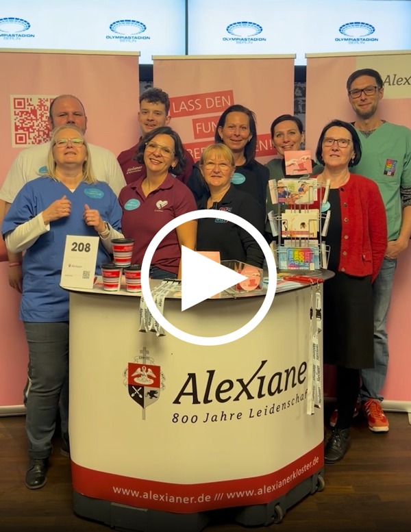 du-ich-wir-Team der Alexianer auf der Jobmesse